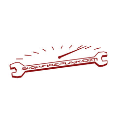 Firepunk Wrench Sticker