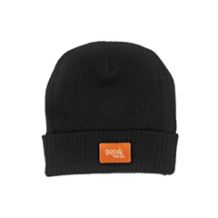 Black Firepunk Beanie