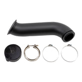 Wehrli Custom Fab 2004.5-2007 5.9L Cummins 4" High Mount S300 Down Pipe