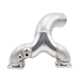 Wehrli Custom Fab L5P Duramax High Flow 3.5 in. Y-Bridge (Bridge Assembly Only) Bronze Chrome