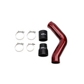 Wehrli Custom Fab 2013-2018 6.7L Cummins Driver Side 3.5" Intercooler Pipe Kit, WCFab Red