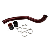 Wehrli Custom Fab 2017-2019 L5P Duramax Driver Side 3" Intercooler Pipe WCFab Red