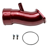 Wehrli Custom Fab 2020-2024 L5P Duramax 3 1/2" Intake Horn WCFab Red