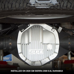 2020-2022 GM 6.6L Duramax 11.5 Inch /12 Inch -14 Heavy-Duty Cast Aluminum Rear Differential Cover Raw
