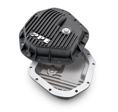 Heavy Duty Cast Aluminum Front Differential Cover Ford Dana 50/60 Early 80S To Present F250/F350 Black PPE Diesel