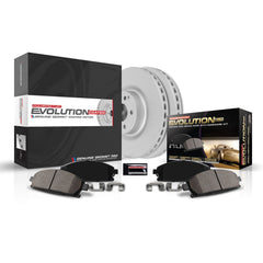 Power Stop Z17 COATED BRAKE KIT Ford E-350 Club Wagon/E-350 Super Duty 2004-2007 CRK5084