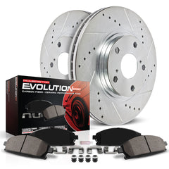 Power Stop Z23 EVOLUTION BRAKE KIT Chevrolet Silverado 2500 HD/3500/3500 HD/3500 Classic/2500 HD Classic 2001-2010 K2041