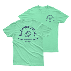 Firepunk Clutch & Steel Mint T-Shirt