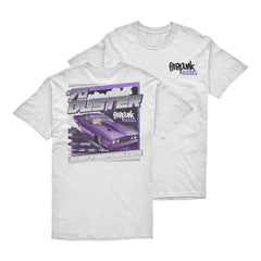 Firepunk Racing Duster White T-shirt