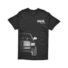 Quad Cab Fade Black T-Shirt