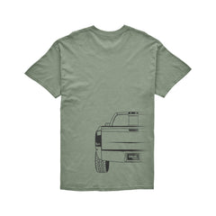 Quad Cab Fade Green T-Shirt