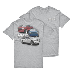 Firepunk Red, White & Blue Truck T-Shirt