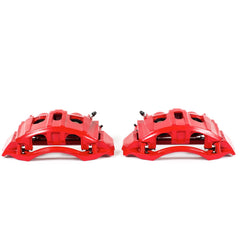 Power Stop RED CALIPER PAIR W/BRKT Ford E-350 Super Duty 2008-2010 S5074