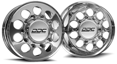 Super Duty Dually Wheel Kit 05-22 The Hole Polished 20x8.50 8X200 12.50 Tire