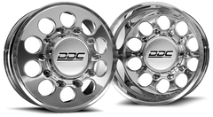 Silverado/Sierra Dually Wheel Kit 11-22 The Hole Polished 20x8.50 8X210 12.50 Tire