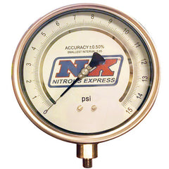 Nitrous Express Fuel Pressure Gauge 15530