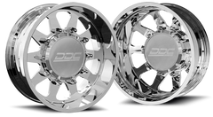 Dually Wheels The Ten Forged 22x8.25 8x170 Polished SS Fronts 99-04 Ford F-350 DDC Wheels