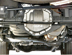 Heavy Duty Cast Aluminum Rear Differential Cover GM/Ram 2500/3500 HD Raw PPE Diesel Silver