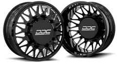 Dually Wheels The Mesh Forged 22x8.25 8x165 Black/Mill 94-18 Dodge Ram 3500 92-10 Silverado/Sierra 3500 87-97 Ford F-350 DDC Wheels