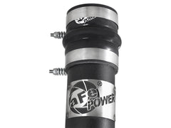 Advanced FLOW Engineering BladeRunner 3 IN Aluminum Hot Charge Pipe Black 46-20068-B
