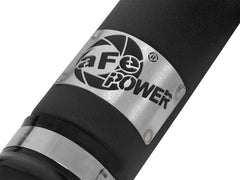 Advanced FLOW Engineering BladeRunner 2-3/4 IN Aluminum Hot Charge Pipe Black 46-20088-B