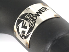 Advanced FLOW Engineering BladeRunner 3-1/2 IN Aluminum Cold Charge Pipe Black 46-20089