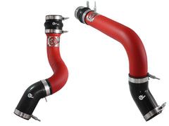 Advanced FLOW Engineering BladeRunner 3 IN Aluminum Hot and Cold Charge Pipe Kit Red 46-20134-R
