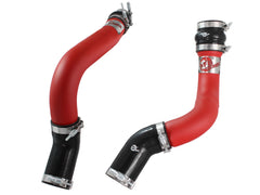 Advanced FLOW Engineering BladeRunner 3 IN Aluminum Hot and Cold Charge Pipe Kit Red 46-20134-R