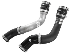 Advanced FLOW Engineering BladeRunner 3 IN Aluminum Cold Charge Pipe Black 46-20139-B
