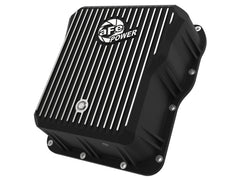 Advanced FLOW Engineering aFe POWER Pro Series Transmission Pan Black w/Machined Fins 46-70072