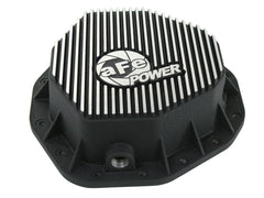 Advanced FLOW Engineering Pro Series Rear Differential Cover Black w/Machined Fins 46-70092