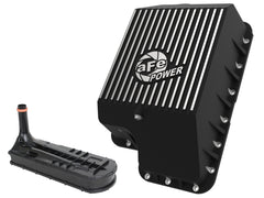 Advanced FLOW Engineering aFe POWER Pro Series Transmission Pan Black w/Machined Fins 46-70122-1