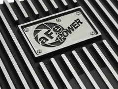 Advanced FLOW Engineering aFe POWER Pro Series Transmission Pan Black w/Machined Fins 46-70182
