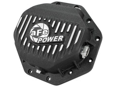 Advanced FLOW Engineering Pro Series Rear Differential Cover Black w/Machined Fins 46-70272