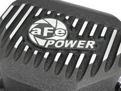 Advanced FLOW Engineering Pro Series Rear Differential Cover Black w/Machined Fins 46-70272