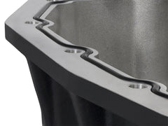 Advanced FLOW Engineering aFe POWER Pro Series Engine Oil Pan Black w/Machined Fins 46-70322