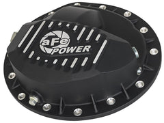 Advanced FLOW Engineering Pro Series Rear Differential Cover Black w/Machined Fins 46-70372