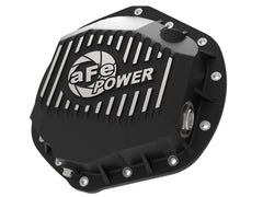 Advanced FLOW Engineering Pro Series Rear Differential Cover Black w/Machined Fins 46-70392