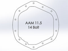 Advanced FLOW Engineering Street Series Rear Differential Cover Raw w/Machined Fins 46-71060A