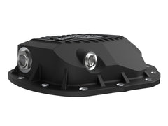 Advanced FLOW Engineering Pro Series Rear Differential Cover Black w/Machined Fins 46-71150B