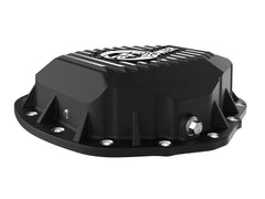 Advanced FLOW Engineering Pro Series Rear Differential Cover Black w/Machined Fins 46-71150B