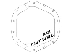 Advanced FLOW Engineering Pro Series Rear Differential Cover Black w/Machined Fins/Gear Oil 46-71151B