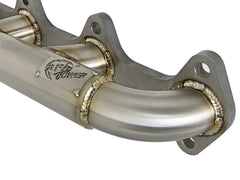 Advanced FLOW Engineering Twisted Steel 304 Stainless Steel Header w/T3 Turbo Flange 48-32017