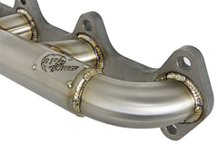 Advanced FLOW Engineering Twisted Steel 304 Stainless Header w/T4 Turbo Manifold 48-32019