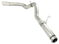 Advanced FLOW Engineering ATLAS 5 IN Aluminized Steel DPF-Back Exhaust System w/Polished Tip 49-02016-P