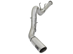 Advanced FLOW Engineering ATLAS 5 IN Aluminized Steel DPF-Back Exhaust System w/Polished Tip 49-03090-P