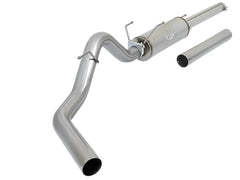 Advanced FLOW Engineering Large Bore-HD 4 IN 409 Stainless Steel Cat-Back Exhaust System w/o Tip 49-12005