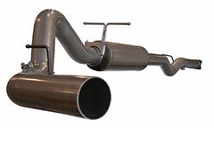 Advanced FLOW Engineering Large Bore-HD 4 IN 409 Stainless Steel Cat-Back Exhaust System w/o Tip 49-14001