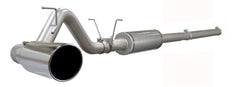 Advanced FLOW Engineering Large Bore-HD 4 IN 409 Stainless Steel Cat-Back Exhaust System w/Polished Tip 49-42002