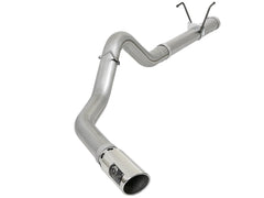 Advanced FLOW Engineering Large Bore-HD 4 IN 409 Stainless Steel DPF-Back Exhaust System w/Polished Tip 49-42006-P